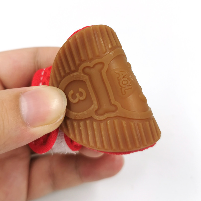 4GAB/Komplekts Rozā Neslīdoši Vasaras Suņu Kurpes Elpojošas Sandales Maziem Suņiem Mājdzīvnieku Suņu Zeķes kedas Suņiem Kucēnu Kaķu Kurpes Zābaki