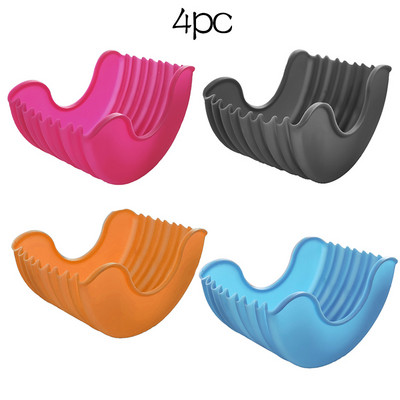 Atkārtoti lietojams burgeru turētājs, silikona plaukts, hamburgeru instrumenti, fiksēts plaukts, glabāšana, virtuves organizatora kaste, virtuves piederumi.