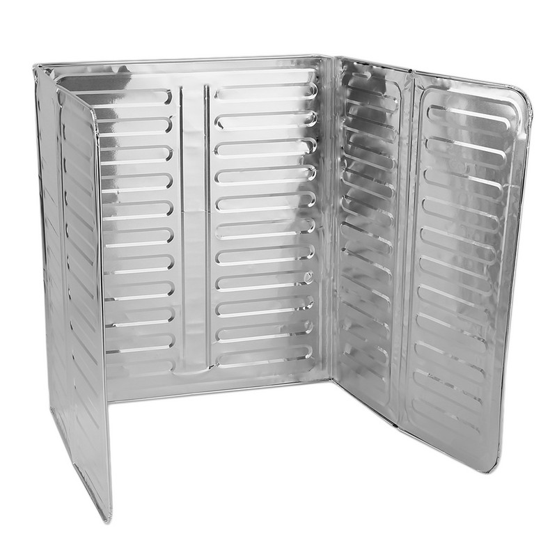 Aliuminio sulankstomi ekranai nuo purslų virtuvės priedai Virtuvės dujinė viryklė, pertvara