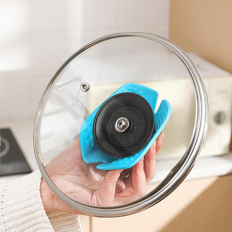 Apsaugos nuo nuplikimo silikono šilumos izoliacijos segtukas mažos skylutės piltuvėlis neslystantis virtuvės kepimo buitinis dubuo mikrobangų krosnelės spaustukas atsparus karščiui