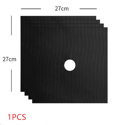 Herbruikbare Folie Cover Gasfornuis Protector Nelipnus Kookplaat Brander Folie Mat Pad Schoon Liner Voor Keuken kookgerei