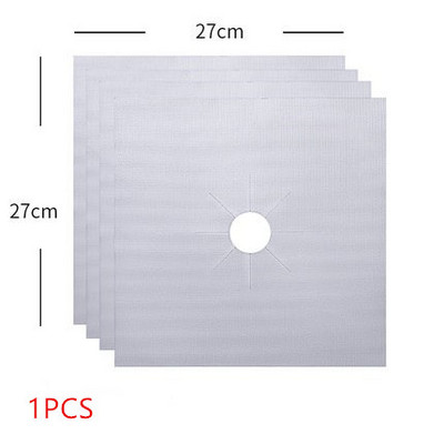 Herbruikbare Folie Cover Gasfornuis Protector Nelipnus Kookplaat Brander Folie Mat Pad Schoon Liner Voor Keuken kookgerei