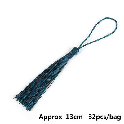 Vruća rasprodaja, modne 13 CM duge rese, privjesci, rese za naušnice, nalaz za naušnice, izrada torbe, DIY nakit, izrada nalaza, 30 komada