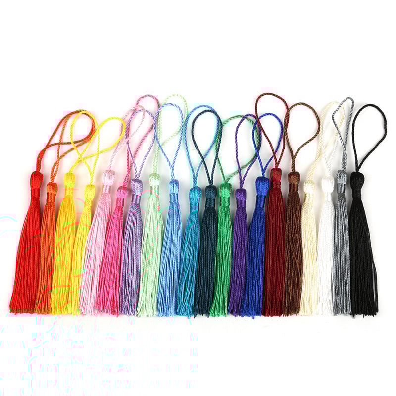 Vruća rasprodaja, modne 13 CM duge rese, privjesci, rese za naušnice, nalaz za naušnice, izrada torbe, DIY nakit, izrada nalaza, 30 komada