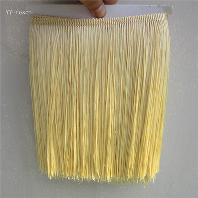 1 udvar 25 cm hosszú poliészter csipke bojt rojt zafír csipke díszítő szalag varrni latin ruha színpadon ruha függöny barkács kiegészítők