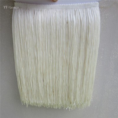 1 udvar 25 cm hosszú poliészter csipke bojt rojt zafír csipke díszítő szalag varrni latin ruha színpadon ruha függöny barkács kiegészítők