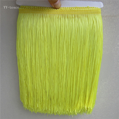 1 udvar 25 cm hosszú poliészter csipke bojt rojt zafír csipke díszítő szalag varrni latin ruha színpadon ruha függöny barkács kiegészítők