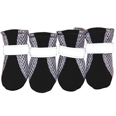 Batai šunims Neslystantys pavasario vasara šunų batai letenų apsauga šviesą atspindintys dirželiai šunų čihuahua meškiukas kvėpuojantis tinklelis Batai naminiams gyvūnėliams