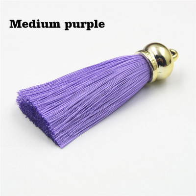 NOVO 30 boja rese od rajona sa zlatnim čepovima svilene rese rubovi torbica za mobitel privjesak dodaci diy naušnice/nakit