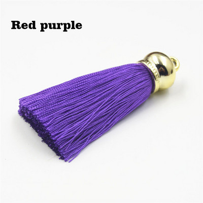 NOVO 30 boja rese od rajona sa zlatnim čepovima svilene rese rubovi torbica za mobitel privjesak dodaci diy naušnice/nakit