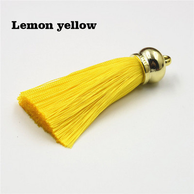 NOVO 30 boja rese od rajona sa zlatnim čepovima svilene rese rubovi torbica za mobitel privjesak dodaci diy naušnice/nakit