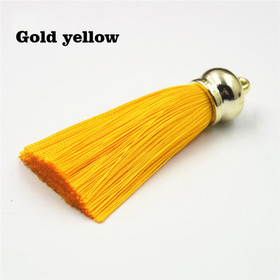 NOVO 30 boja rese od rajona sa zlatnim čepovima svilene rese rubovi torbica za mobitel privjesak dodaci diy naušnice/nakit