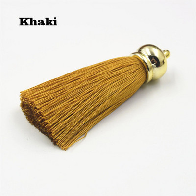 NOVO 30 boja rese od rajona sa zlatnim čepovima svilene rese rubovi torbica za mobitel privjesak dodaci diy naušnice/nakit