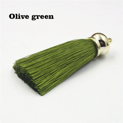 NOVO 30 boja rese od rajona sa zlatnim čepovima svilene rese rubovi torbica za mobitel privjesak dodaci diy naušnice/nakit