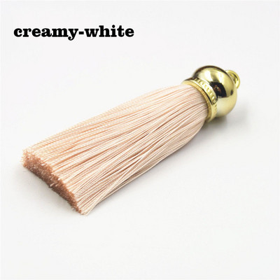 NOVO 30 boja rese od rajona sa zlatnim čepovima svilene rese rubovi torbica za mobitel privjesak dodaci diy naušnice/nakit