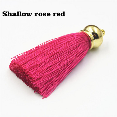 NOVO 30 boja rese od rajona sa zlatnim čepovima svilene rese rubovi torbica za mobitel privjesak dodaci diy naušnice/nakit