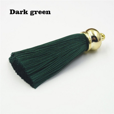 NOVO 30 boja rese od rajona sa zlatnim čepovima svilene rese rubovi torbica za mobitel privjesak dodaci diy naušnice/nakit