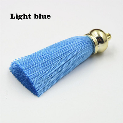 NOVO 30 boja rese od rajona sa zlatnim čepovima svilene rese rubovi torbica za mobitel privjesak dodaci diy naušnice/nakit