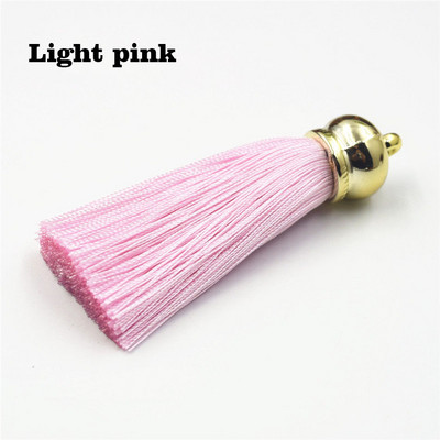 NOVO 30 boja rese od rajona sa zlatnim čepovima svilene rese rubovi torbica za mobitel privjesak dodaci diy naušnice/nakit