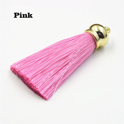 NOVO 30 boja rese od rajona sa zlatnim čepovima svilene rese rubovi torbica za mobitel privjesak dodaci diy naušnice/nakit