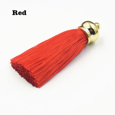 NOVO 30 boja rese od rajona sa zlatnim čepovima svilene rese rubovi torbica za mobitel privjesak dodaci diy naušnice/nakit