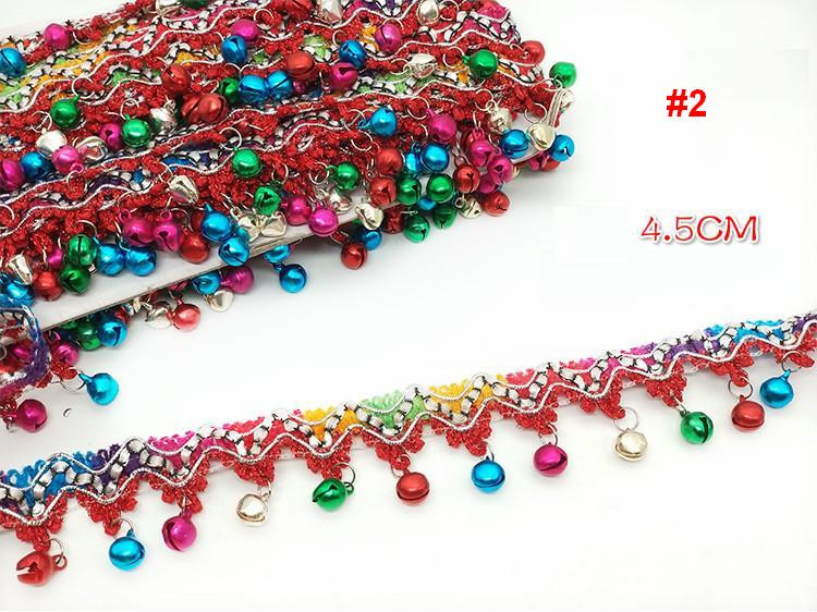 1 jards Deju zvans ar fliteriem nogaidīšanas josta ATS čigānu latīņu bārkstis josta Metāla monētu čaumalas pogas pušķis