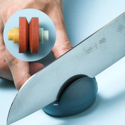 Mini ascuțitor de cuțite de bucătărie din piatră de tocitură ascuțitor rapid de broaște ascuțitor de cuțite ascuțit multifuncțional accesorii de bucătărie