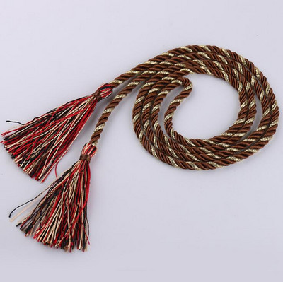 5 DB / Függöny bojt kiegészítők Ecsetek kötél díszpántok Bojt medál 12 színben