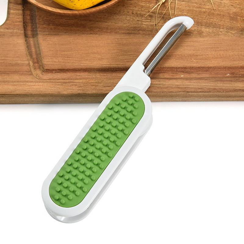 Pārnēsājams saliekamais augļu mizotājs virtuves sīkrīki Mizotājs Saliekamais mizotājs āra salokāms augļu mizotājs tomātiem Burkāni