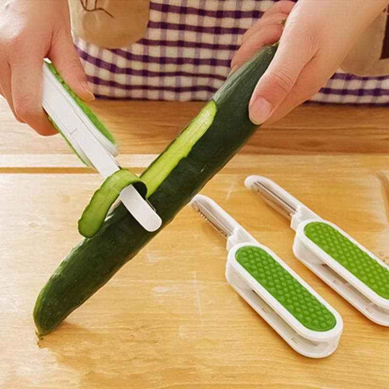 Pārnēsājams saliekamais augļu mizotājs virtuves sīkrīki Mizotājs Saliekamais mizotājs āra salokāms augļu mizotājs tomātiem Burkāni