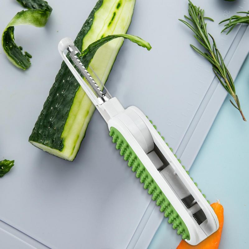 Pārnēsājams saliekamais augļu mizotājs virtuves sīkrīki Mizotājs Saliekamais mizotājs āra salokāms augļu mizotājs tomātiem Burkāni