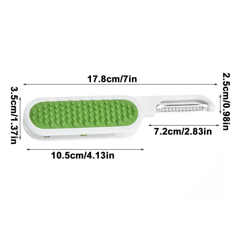 Pārnēsājams saliekamais augļu mizotājs virtuves sīkrīki Mizotājs Saliekamais mizotājs āra salokāms augļu mizotājs tomātiem Burkāni