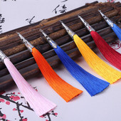 2/5 gab. Sakausējuma vāciņš zīdaini pušķi atslēgu piekariņš, roku darbs, mīksts pušķis ar cilpām amatniecībai, rotaslietu izgatavošanai, grāmatzīmju piekariņu dekorēšanai