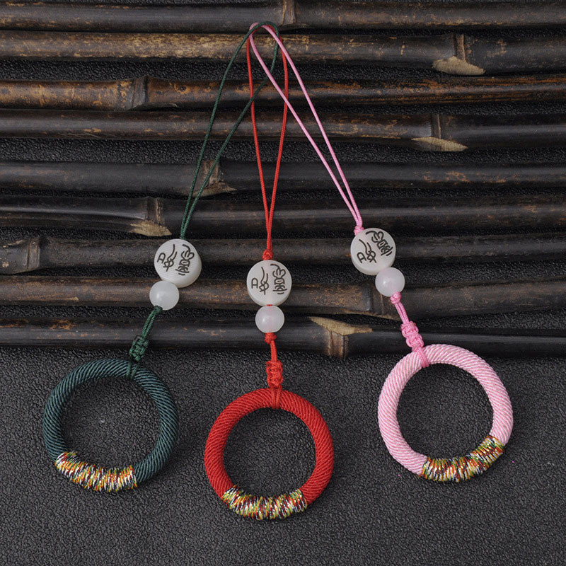 2Gb Bodhi gredzenu sprādzes pušķi mobilā tālruņa auklas pušķi Ar rokām austi zelta stieples tinumu kulonu pušķi pašdarīšanas potzaru izgatavošanai