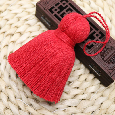 Kokvilnas pušķis liels 3 cm diametrs biezs tauku pušķis piekārts virves pušķis aizkars galdauts apģērbu dekors DIY šūšanas apģērba piederumi