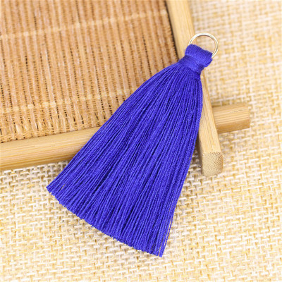 WFFNNKC 20GAB poliestera kokvilnas pušķis DIY apdares apģērbi aizkari rotaslietas dekors piekarināms gredzens bārkstis soma atslēgu piekariņš kulonu aksesuārs