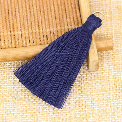 WFFNNKC 20GAB poliestera kokvilnas pušķis DIY apdares apģērbi aizkari rotaslietas dekors piekarināms gredzens bārkstis soma atslēgu piekariņš kulonu aksesuārs