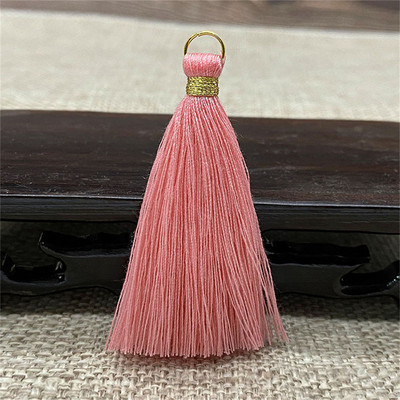 WFFNNKC 20db Arany fém akasztós gyűrű bojt díszítő medál barkács kézműves ékszer Fülbevaló ruházat rojt anyag dekor kiegészítő