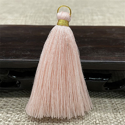 WFFNNKC 20db Arany fém akasztós gyűrű bojt díszítő medál barkács kézműves ékszer Fülbevaló ruházat rojt anyag dekor kiegészítő