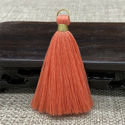 WFFNNKC 20db Arany fém akasztós gyűrű bojt díszítő medál barkács kézműves ékszer Fülbevaló ruházat rojt anyag dekor kiegészítő