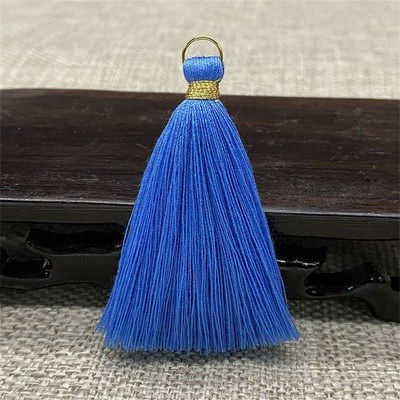 WFFNNKC 20db Arany fém akasztós gyűrű bojt díszítő medál barkács kézműves ékszer Fülbevaló ruházat rojt anyag dekor kiegészítő