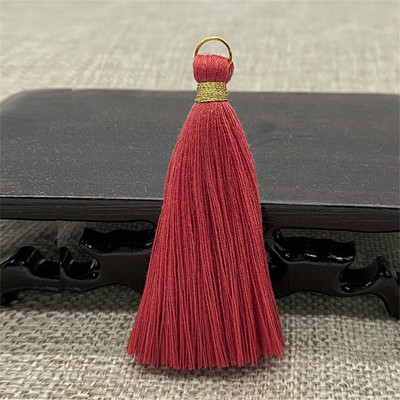 WFFNNKC 20db Arany fém akasztós gyűrű bojt díszítő medál barkács kézműves ékszer Fülbevaló ruházat rojt anyag dekor kiegészítő