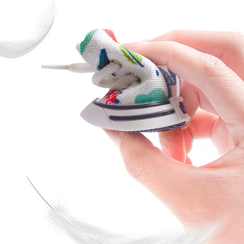 2022. gada suņu džinsa auduma apavi Nodilumizturīgi, neslīdoši apavi suņiem maziem suņiem, kaķiem, elpojošiem ikdienas suņu zābakiem kāju aizsargs