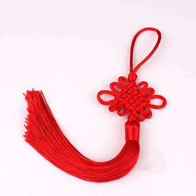 5gab 22cm ķīniešu mezgls garu pušķu piekariņi DIY amatniecības rotaslietas apģērbi auto soma Mājas dekori aksesuāri, dāvana piekarināmi bārkstis