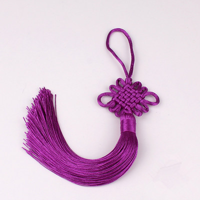 5gab 22cm ķīniešu mezgls garu pušķu piekariņi DIY amatniecības rotaslietas apģērbi auto soma Mājas dekori aksesuāri, dāvana piekarināmi bārkstis