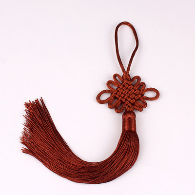 5gab 22cm ķīniešu mezgls garu pušķu piekariņi DIY amatniecības rotaslietas apģērbi auto soma Mājas dekori aksesuāri, dāvana piekarināmi bārkstis