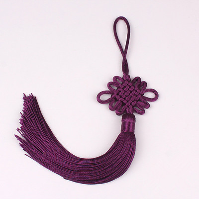 5gab 22cm ķīniešu mezgls garu pušķu piekariņi DIY amatniecības rotaslietas apģērbi auto soma Mājas dekori aksesuāri, dāvana piekarināmi bārkstis