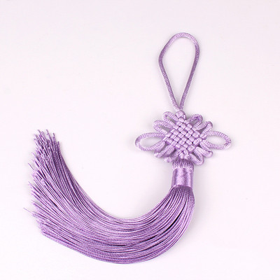 5gab 22cm ķīniešu mezgls garu pušķu piekariņi DIY amatniecības rotaslietas apģērbi auto soma Mājas dekori aksesuāri, dāvana piekarināmi bārkstis