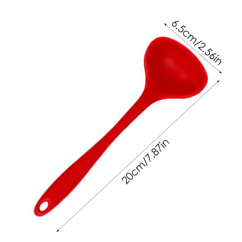 Silikona kviešu salmu zupas karote šļūtenes turētājs ar garu rokturi putras karote rīsu kauss galda piederumi maltīte vakariņas karotes virtuves saldums