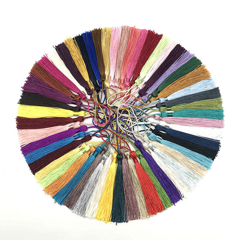 100tk 13cm siledad pikad tutid ripatsid isetegemine kodukaunistustarvikud kardinad kodutekstiilid riided äärekaunistused kaunistused